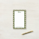 Kerstman Van Gemberkoek Kerst Winter Vakantie Post-it® Notes (Op bureau)