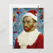 Kerstman, Van Gogh Briefkaart (Voorkant / Achterkant)