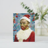 Kerstman, Van Gogh Feestdagenkaart (Staand voorkant)