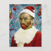 Kerstman, Van Gogh Feestdagenkaart (Voorkant)