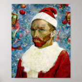 Kerstman, Van Gogh Poster (Voorkant)