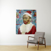 Kerstman, Van Gogh Wandkleed (In situ)
