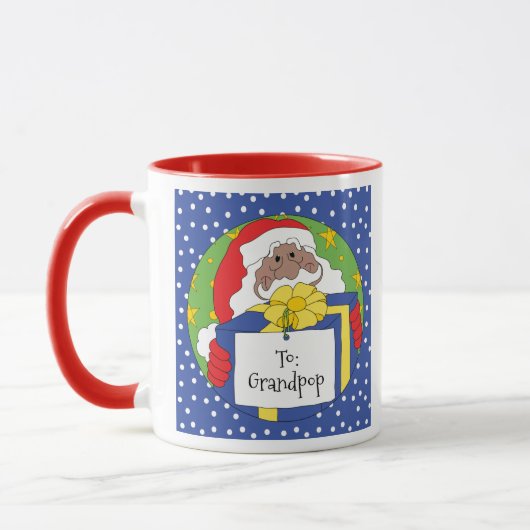 Kerstman Van Kleur Zegt Mok (Links)