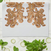 Kerstman Van Koek Christmas Bakken Theedoek (Gevouwen)