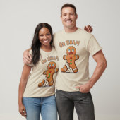 Kerstman Van Koek En Kleefstof Eindelijk Gebroken T-shirt (Unisex)