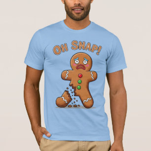 Kerstman Van Peperkoek Is Eindelijk Gebroken Grapp T-shirt