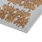 Kerstman-van-peperkoek Kerstkoek Kerstbakken Snijplank (Hoek)