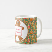 Kerstman-van-peperkoek Kerstmug Koffiemok (Voorkant rechts)