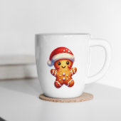 Kerstman van peperkoek magische mok