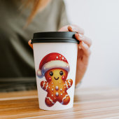 Kerstman van peperkoek magische mok