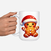 Kerstman van peperkoek magische mok