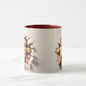Kerstman van peperkoek mok (Midden)