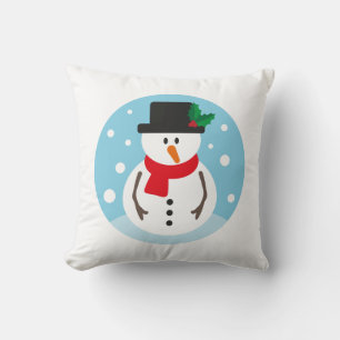 Kerstman van Sneeuw Kussen