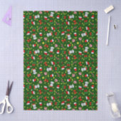 Kerstman van sneeuw tissuepapier (Craft)