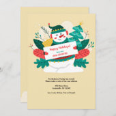 Kerstman Verhuisbericht Kaart (Voorkant / Achterkant)