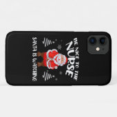 Kerstman Verpleegster Case-Mate iPhone Case (Achterkant (horizontaal))