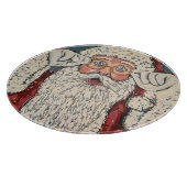 Kerstman Verrassing Snijplank (Hoek)
