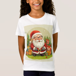 Kerstman verrassings T-shirt