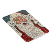 Kerstman verrast magneet (Rechterzijde)