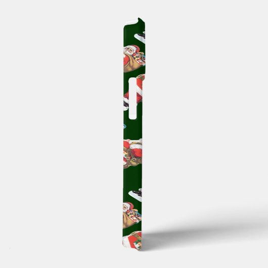  kerstman, Victoriaans kerstman gesneden Case-Mate iPhone Case (Achterkant / Rechts)