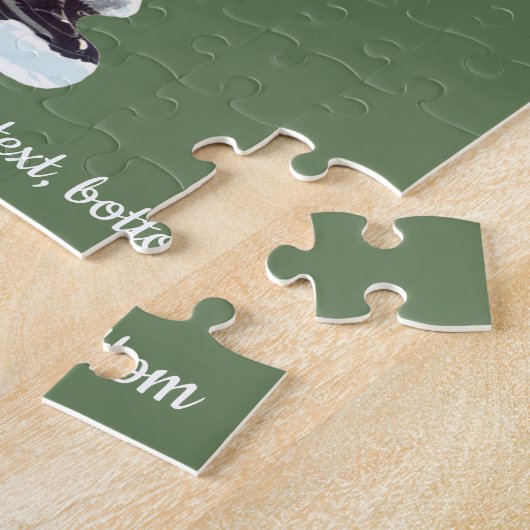 kerstman, Victoriaans kerstman gesneden Legpuzzel (Zijkant)