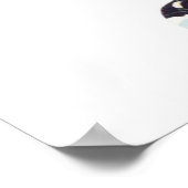  kerstman, Victoriaans kerstman gesneden Poster (Hoek)