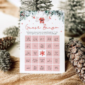 Kerstman Vind het Guest Bingo Baby shower Kaart