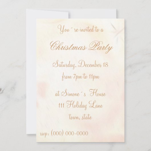 Kerstman vintage 4 kaart (Achterkant)