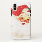 Kerstman vintage Case-Mate iPhone case (Achterkant)