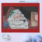 Kerstman vintage flyer (Enkel)