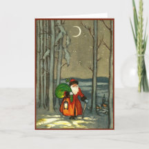 Kerstman vintage kerst 