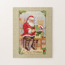 Kerstman Vintage Reproductie