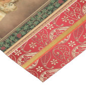 Kerstman Vintage Tafelloper (Hoek)