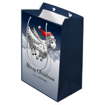 Kerstman Vliegende Kerstschapen