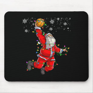 Kerstman Volleybal Pajama Xmas Mannen Muismat