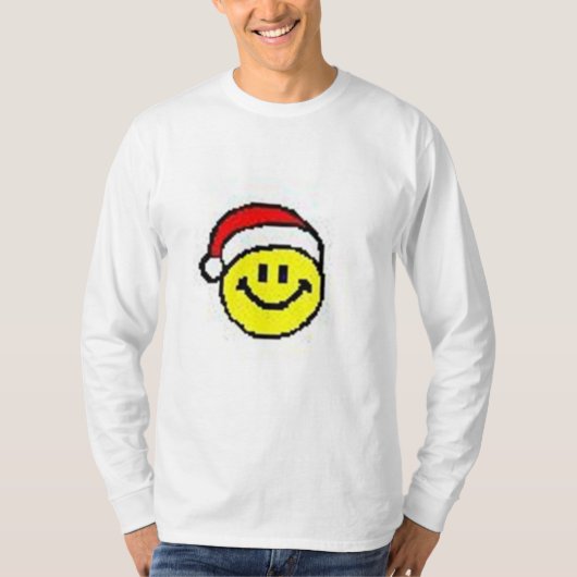 Kerstman (voor- en achteruitzicht) t-shirt (Voorkant)