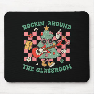 Kerstman voor leerkrachten Rockin 'Around The Clro Muismat