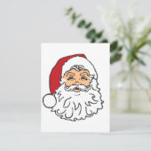 Kerstman - Vrolijk Kerstfeest D Feestdagenkaart (Staand voorkant)