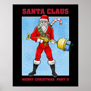 Kerstman Vrolijk Kerstfeest Deel 2 Poster