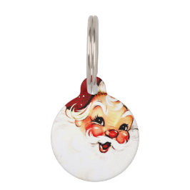  Kerstman: vrolijke vakantie charme Huisdierpenning