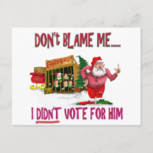 Kerstman w/Elves voor Huur/Politieke Grap