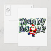 Kerstman waar at.png van mijn Ho Feestdagenkaart (Voorkant / Achterkant)