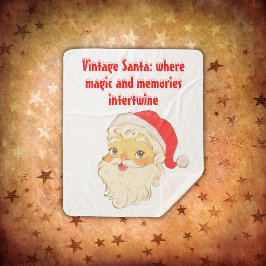  Kerstman: waar magie en herinneringen verweven zi Sherpa Deken