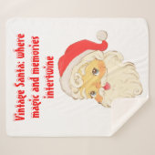  Kerstman: waar magie en herinneringen verweven zi Sherpa Deken (Voorkant (horizontaal))