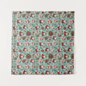 kerstman wandkleed (Voorkant (horizontaal))