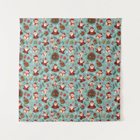 kerstman wandkleed (Voorkant)