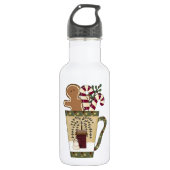 kerstman waterfles (Voorkant)