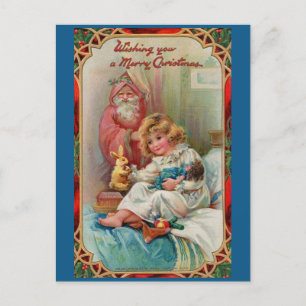 Kerstman wenst u een vrolijk kerstfeest briefkaart