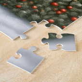 Kerstman werkplaats legpuzzel (Zijkant)