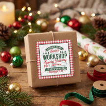 Kerstman Werkplaats Speciale Kerstman Levering Ger